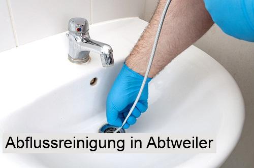 Abflussreinigung in Abtweiler