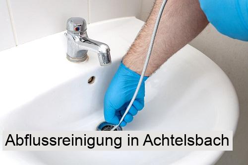 Abflussreinigung in Achtelsbach