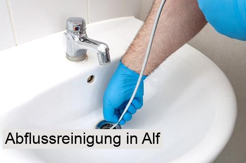 Abflussreinigung in Alf