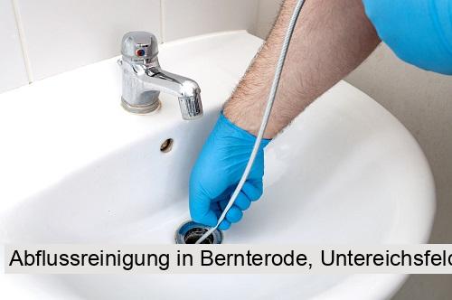 Abflussreinigung in Bernterode, Untereichsfeld