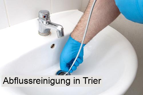 Abflussreinigung in Trier