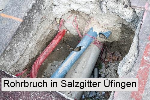 Rohrbruch in Salzgitter Üfingen