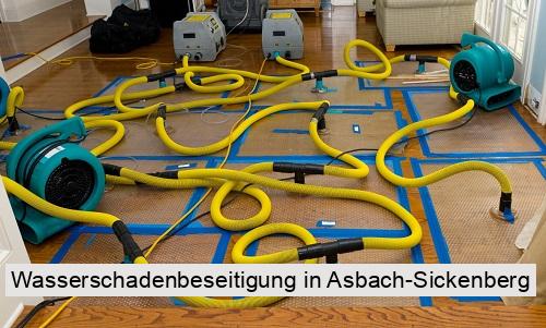 Wasserschadenbeseitigung in Asbach-Sickenberg