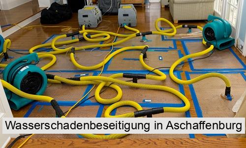 Wasserschadenbeseitigung in Aschaffenburg