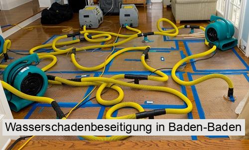 Wasserschadenbeseitigung in Baden-Baden
